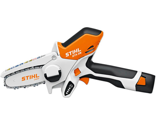 Akku Gehölzschneider Minikettensäge Astsäge STIHL GTA 26 10,8V/2,5 Ah inkl. Akku und Ladegerät