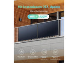 Balkonkraftwerk – Photovoltaik Modul Set Anker SOLIX RS40P 600W/800W inklusive Wechselrichter