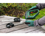 Akku Gras-Strauchschere BOSCH AdvancedShear 18 + GRATIS Zugabeartikel Ersatzakku PBA 18V Li-Ion (2,5Ah)