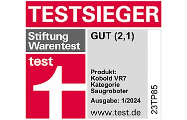 Saugroboter mit Absaugstation