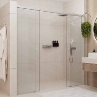 Dusche mit Schiebetür
