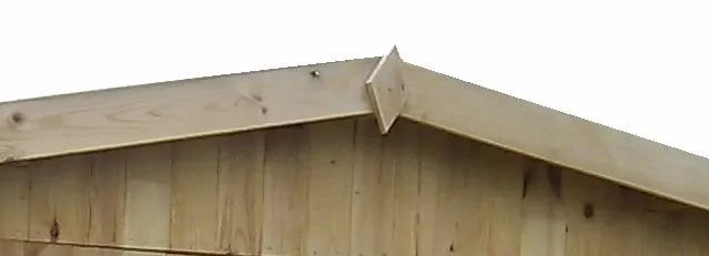 Holzgarage aus vorgefertigten Elementen G19a - H222xL616xB324