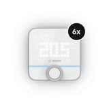 Bosch Smart Home Raumthermostat II 230 V - 6er-Set für Fußbodenheizungen