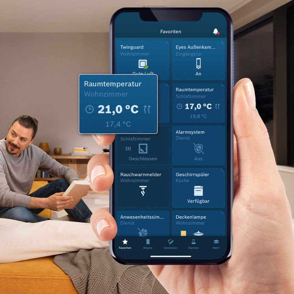 Bosch Smart Home - Starter Set Heizung II [+M] mit 2 Thermostaten & 1 Tür-/Fensterkontakt II [+M]
