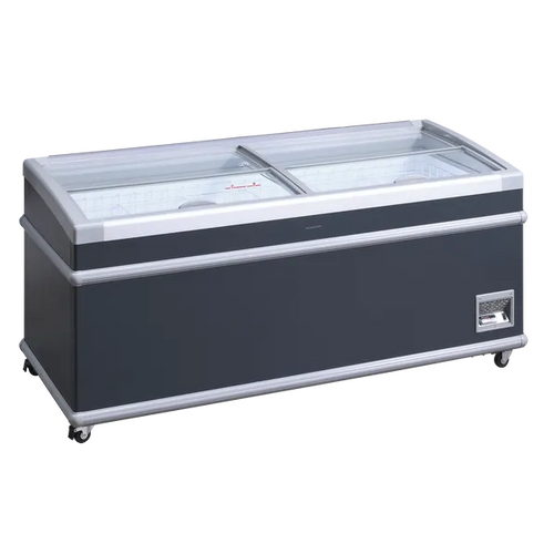 Supermarkttruhe hagsfeld 700 umschaltbare Kühltruhe-Tiefkühltruhe