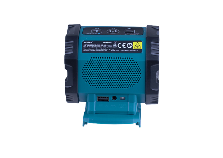 Bluetooth-Lautsprecher Dedra SAS+ ALL 18V DED7004