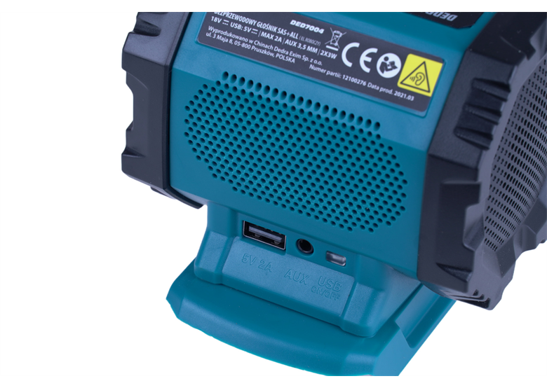 Bluetooth-Lautsprecher Dedra SAS+ ALL 18V DED7004