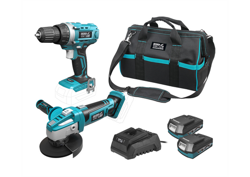 Werkzeugset 18V Dedra SAS+ All DED7013 2x2.0Ah