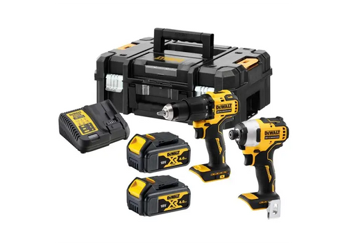 Werkzeugset 18V DeWalt XR DCK2062M2T 2x4.0Ah