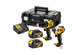 Werkzeugset 18V DeWalt XR DCK2062M2T 2x4.0Ah