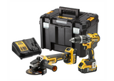 Werkzeugset 18V DeWalt XR DCK2080P2T 2x5.0Ah