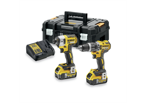Werkzeugset 18V DeWalt XR DCK266P2T 2x5.0Ah