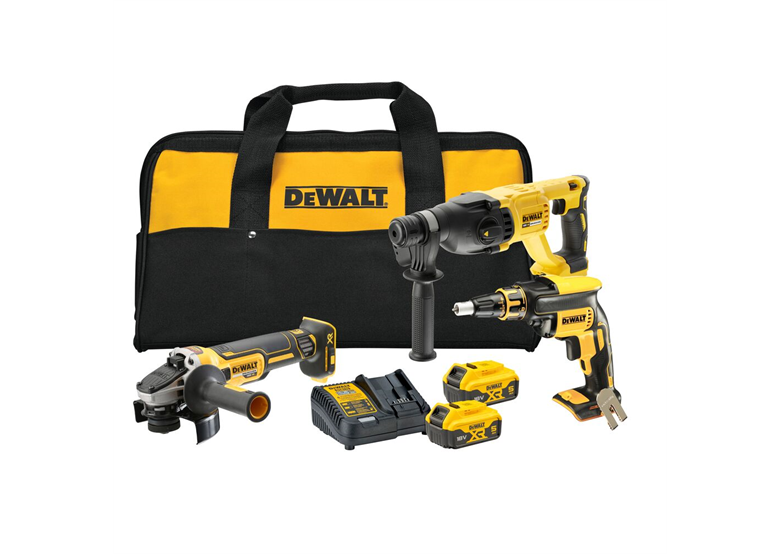 Werkzeugset 18V DeWalt XR DCK304P2 2x5.0Ah