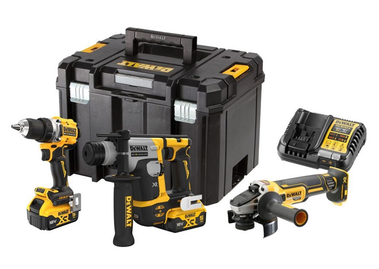 Werkzeugset 18V DeWalt XR DCK355P2T 2x5.0Ah