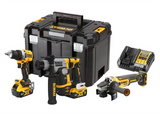 Werkzeugset 18V DeWalt XR DCK355P2T 2x5.0Ah