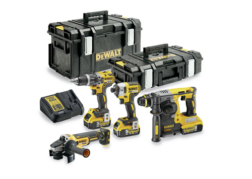 Werkzeugset 18V DeWalt XR DCK422P3 3x5.0Ah