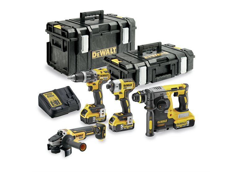 Werkzeugset 18V DeWalt XR DCK422P3 3x5.0Ah
