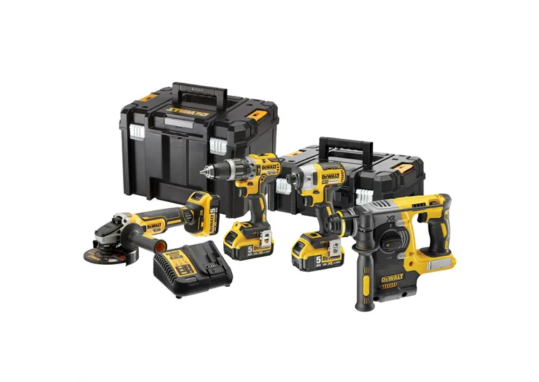 Werkzeugset 18V DeWalt XR DCK422P3T 3x5.0Ah