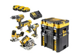 Werkzeugset 18V DeWalt XR DCK500P3T 3x5.0Ah
