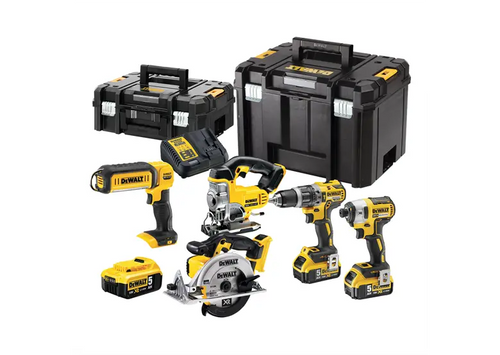 Werkzeugset 18V DeWalt XR DCK551P3T 3x5.0Ah