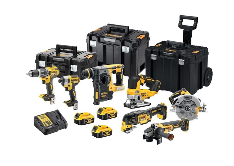 Werkzeugset 18V DeWalt XR DCK755P3T 3x5.0Ah