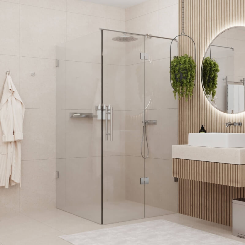 Die erste Dusche ohne Dichtungen