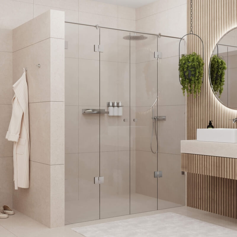 Die erste Dusche ohne Dichtungen