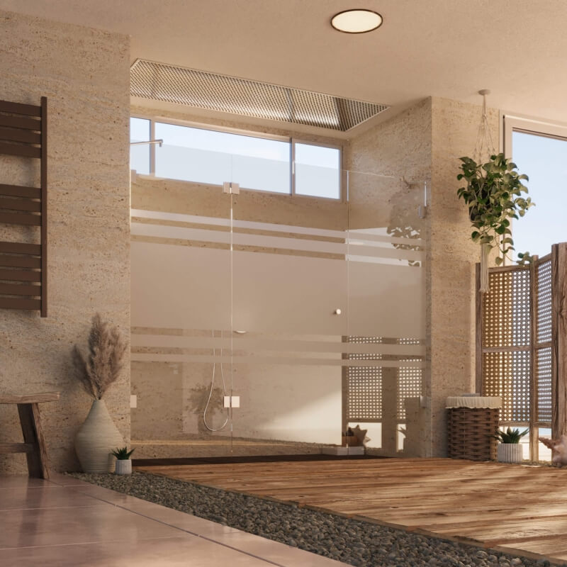 Die erste Dusche ohne Dichtungen