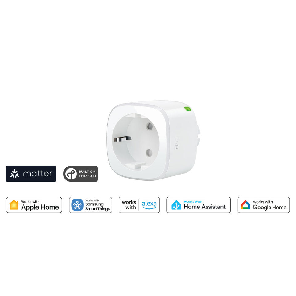 Eve Energy Matter - Smarte Steckdose mit Verbrauchsmessung - 4er-Set