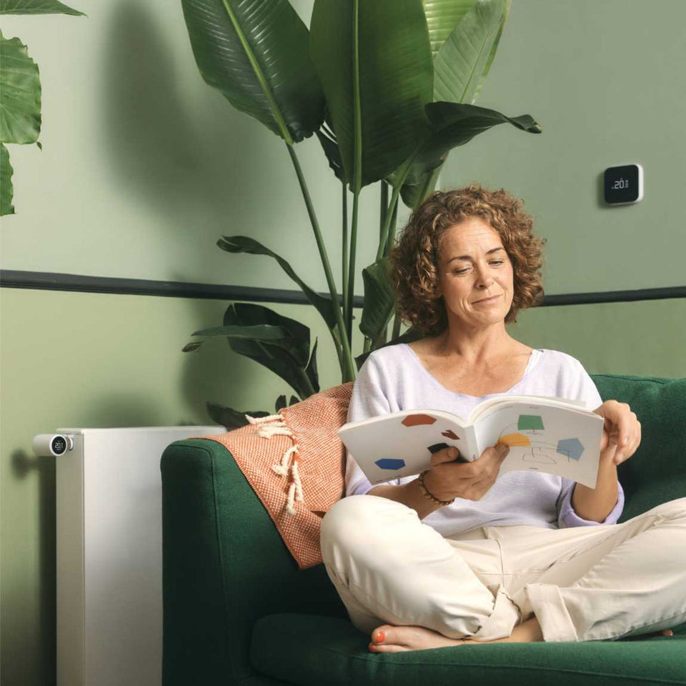 tado° X Funk-Temperatursensor - Zur Steuerung von Heizkörper-Thermostaten - 2er-Set