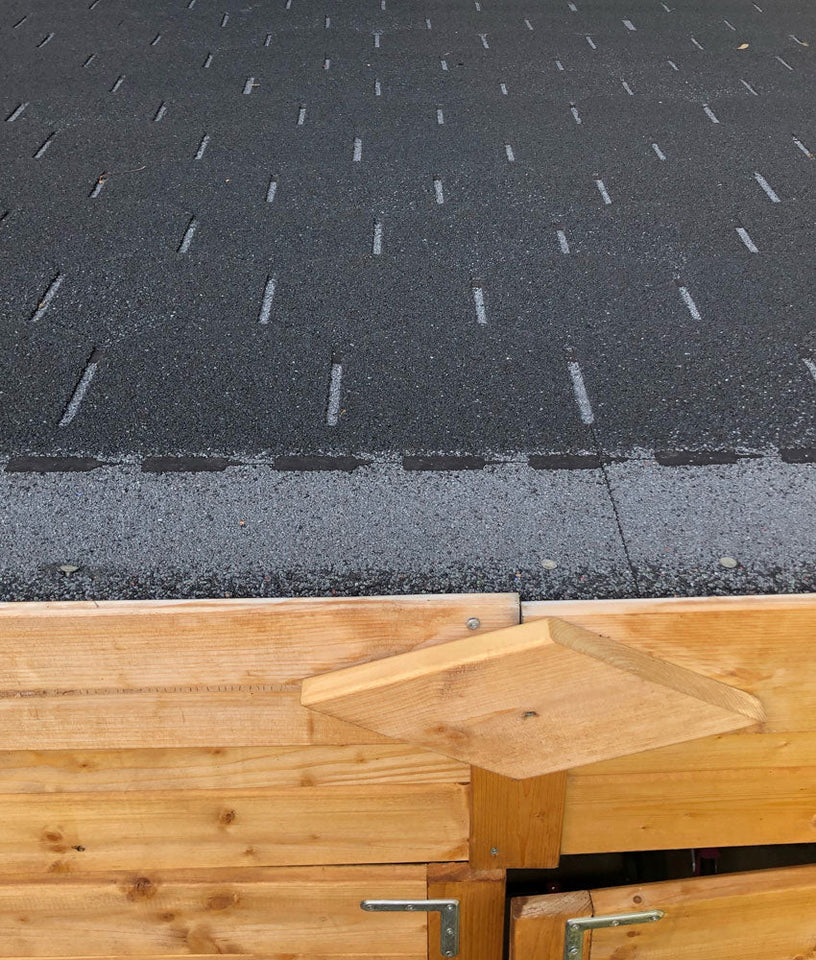 Gartenhaus Dresden 03 inkl. Fußboden, Naturbelassen - 14 mm Elementgartenhaus, Nutzfläche: 4,20 m², Pultdach