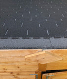 Gartenhaus Dresden 03 inkl. Fußboden, Naturbelassen - 14 mm Elementgartenhaus, Nutzfläche: 4,20 m², Pultdach