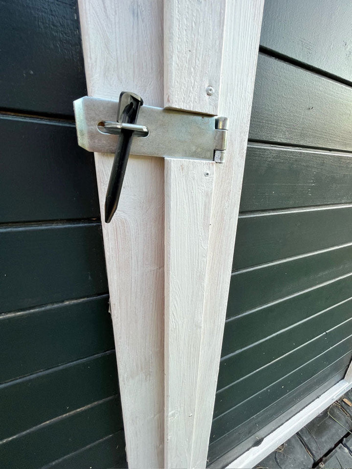 Gartenhaus Dresden 03 inkl. Fußboden, Naturbelassen - 14 mm Elementgartenhaus, Nutzfläche: 4,20 m², Pultdach