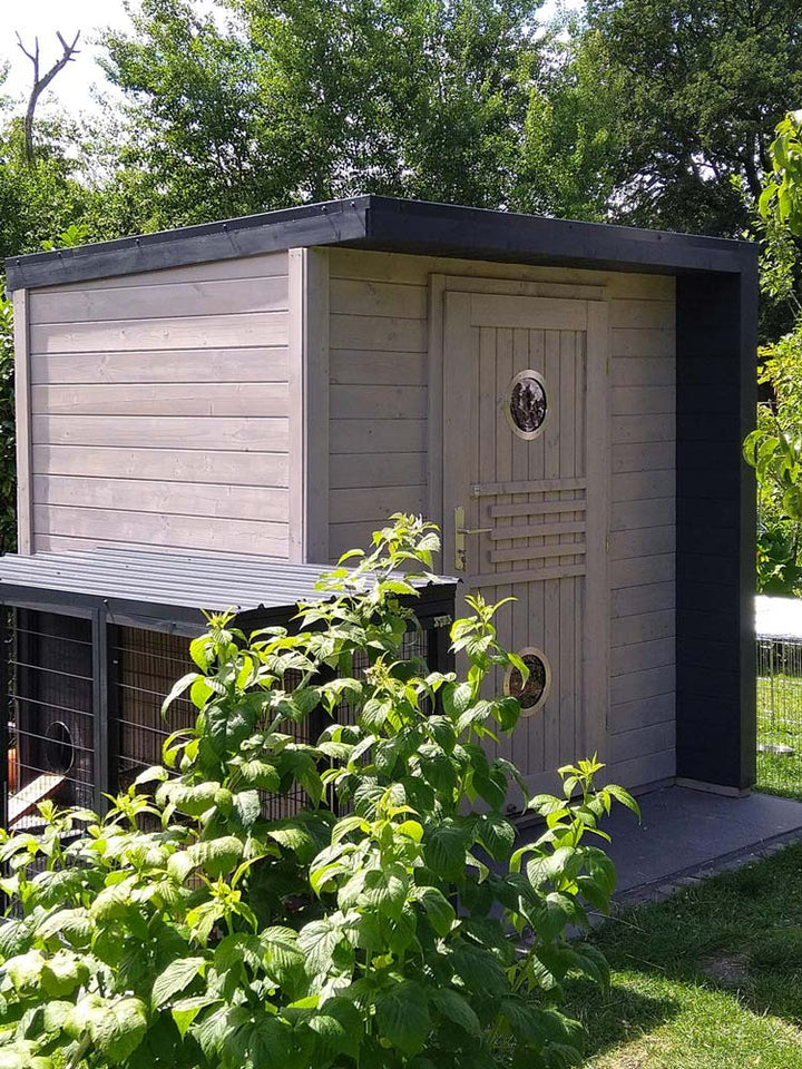 Gartenhaus Paran 19 mm, Farbe: Natur - Außenmaße (B x T): 204 x 202 cm