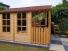 Gartenhaus Koblenz 01 inkl. Fußboden, Naturbelassen - 19 mm Elementgartenhaus, Nutzfläche: 5,9 m²