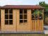 Gartenhaus Koblenz 01 inkl. Fußboden, Naturbelassen - 19 mm Elementgartenhaus, Nutzfläche: 5,9 m²