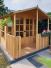 Gartenhaus Koblenz 01 inkl. Fußboden, Naturbelassen - 19 mm Elementgartenhaus, Nutzfläche: 5,9 m²