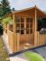 Gartenhaus Koblenz 01 inkl. Fußboden, Naturbelassen - 19 mm Elementgartenhaus, Nutzfläche: 5,9 m²