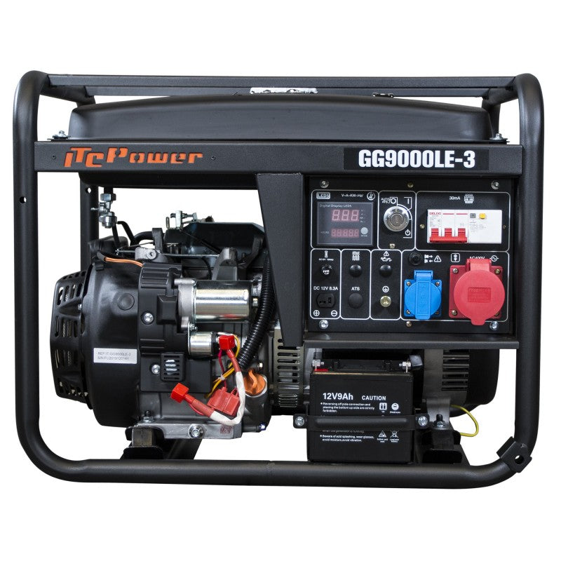 ITC POWER 8.3 kVA Benzin GG9000LE-3 400 V Stromaggregat
