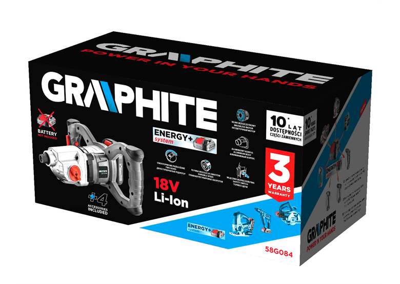 Rührwerk Graphite Energy+ 58G084