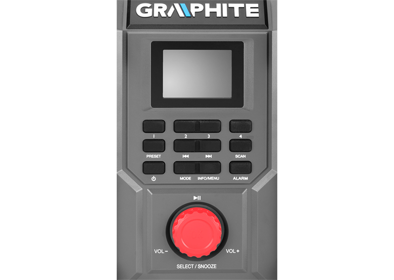 Baustellenradio Graphite Energy+ 58GE128