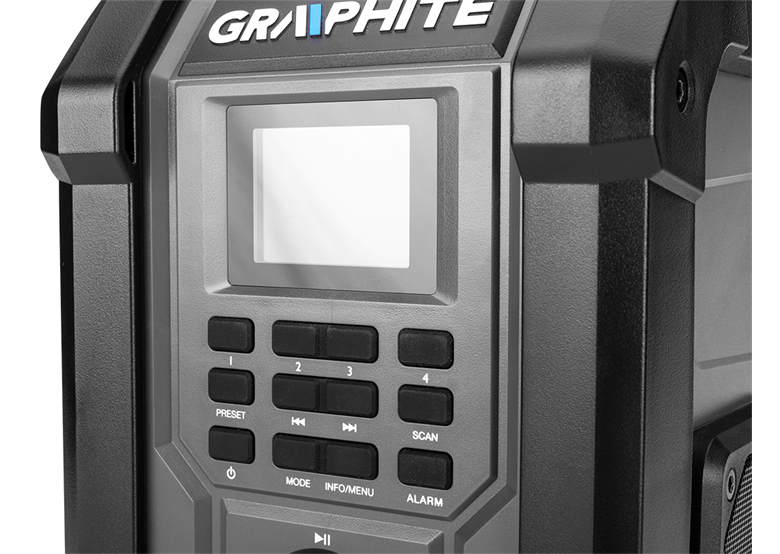 Baustellenradio Graphite Energy+ 58GE128