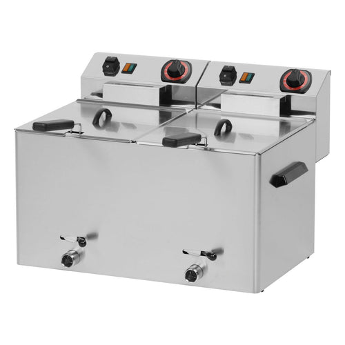 Hagsfeld elektro fryer plus f77t 2x8 l 400v