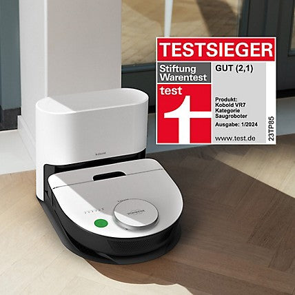 Saugroboter mit Absaugstation