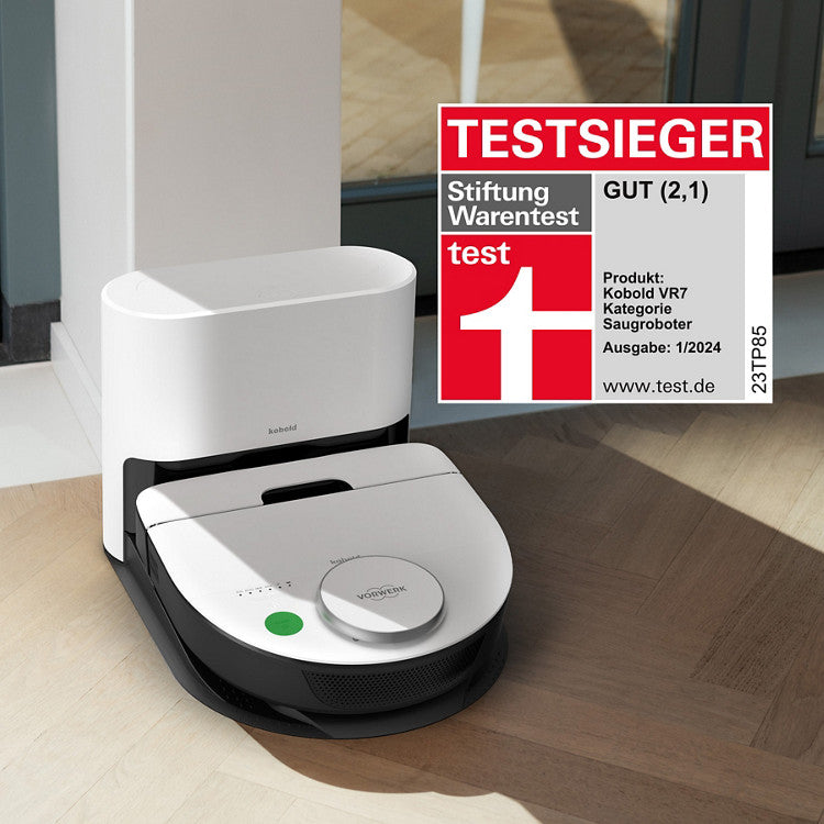 Saugroboter mit Absaugstation