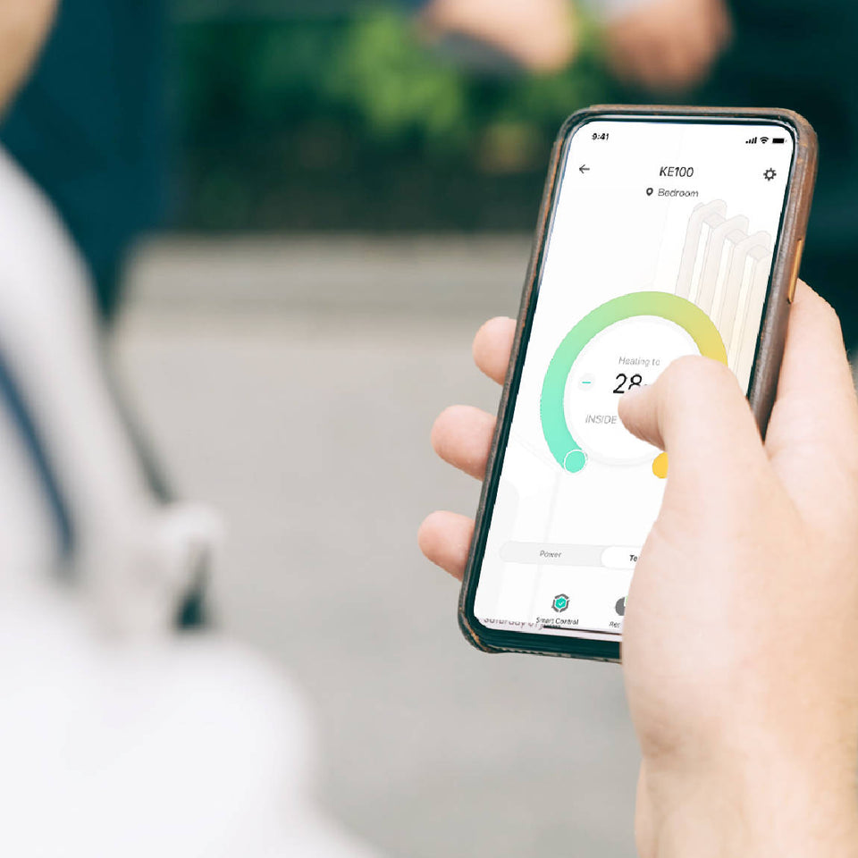 TP-Link Kasa KE100 KIT - Starter-Set mit 6 Heizkörperthermostaten (V1.2) & Bridge