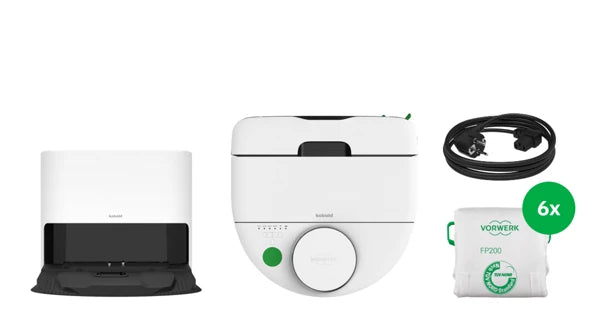 Saugroboter mit Absaugstation