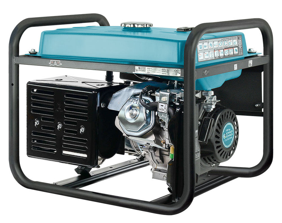 Benzin K&S Generator Stromaggregat KS10000E 1/3 mit VTS-System