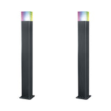 Ledvance SMART+ Cube Wegeleuchte 80 cm Farbig WiFi 2er-Set