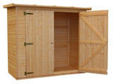 Gartenschrank / Geräteschrank - 1,23 x 2,23 Meter, 17 mm Elementstärke